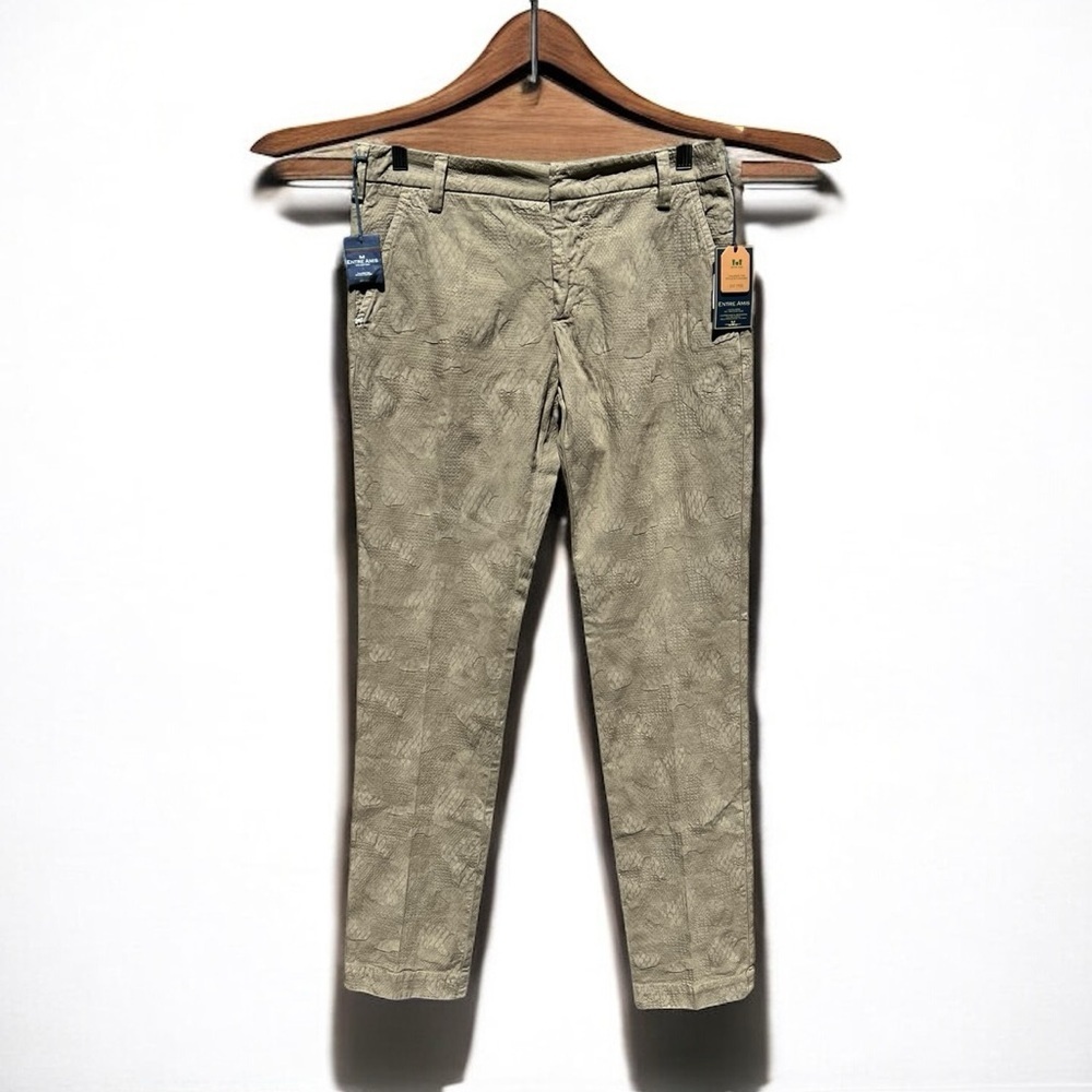 🌻NEW w/tags Entre Amis Men's Slim Ankle Trouser Pants Size 31 | $349 Retail